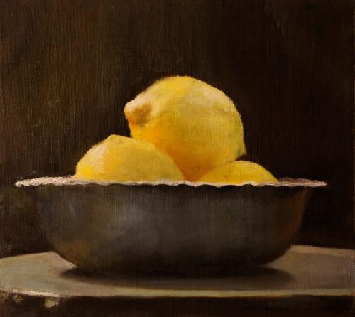 Lemones-2013-oil-on-canvas-mounted-on-wood-26x28