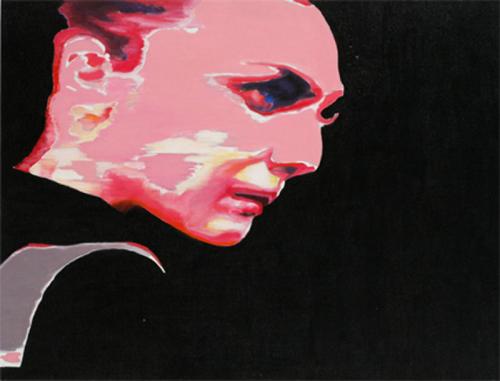 Figure-in-profile2008oil-on-canvas-45x60