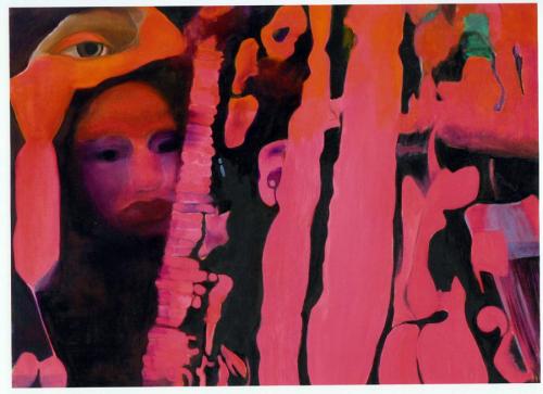 Enigma-in-Pink-2008-oil-on-canvas-45x60