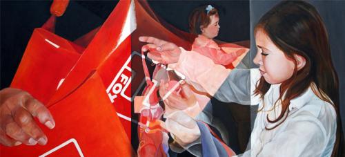 Gifts-2008Oil-on-canvas-50x110
