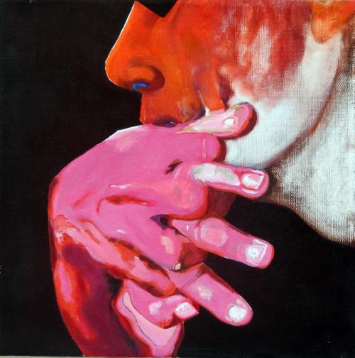 Doubts-2009-oil-on-canvas-30x30