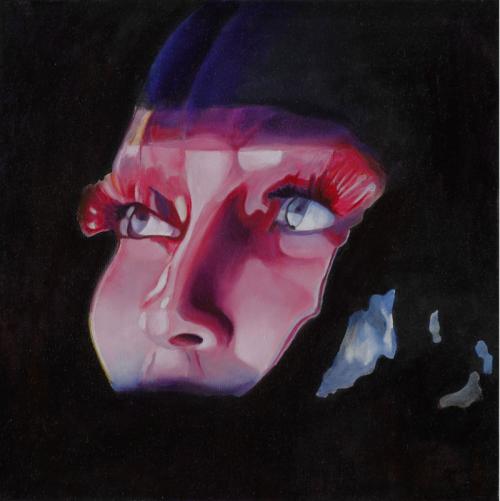Smile2009-oil-on-canvas-30x30