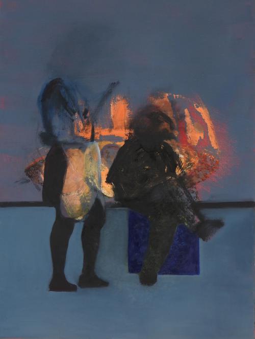 Masks-oil-on-canvas-60X45