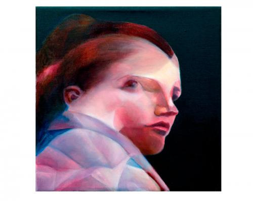 Glance-2009-oil-on-canvas-30x30